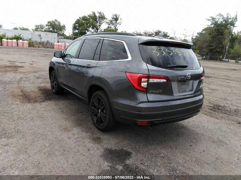 2021 HONDA PILOT SPECIAL EDITION VIN: 5FNYF6H24MB039028