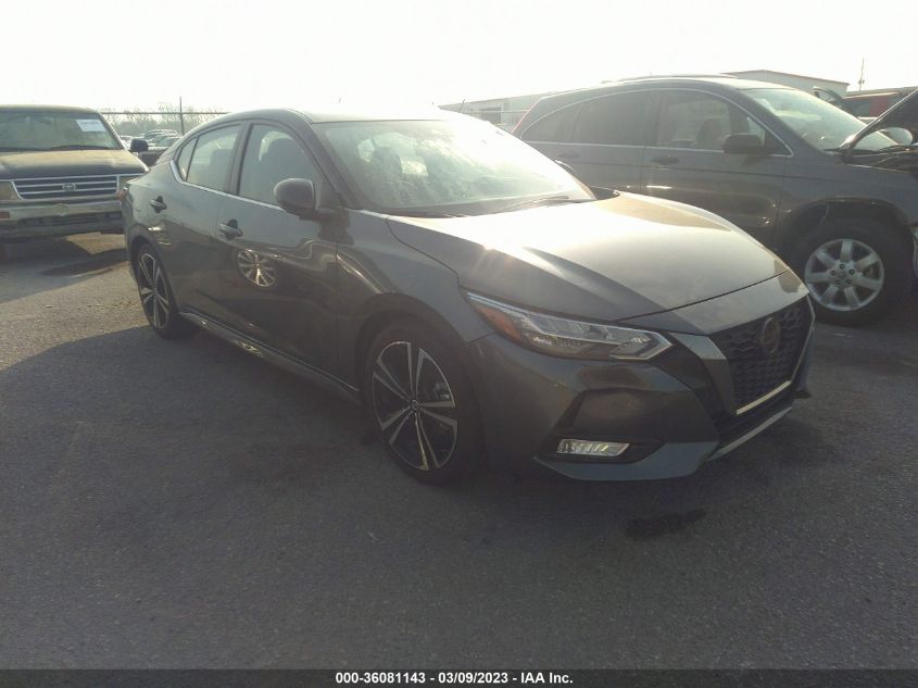 2022 NISSAN SENTRA SR VIN: 3N1AB8DV2NY300030