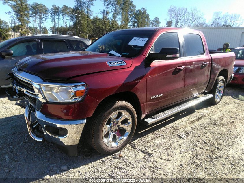 2021 RAM 1500 BIG HORN VIN: 1C6SRFFT2MN704686