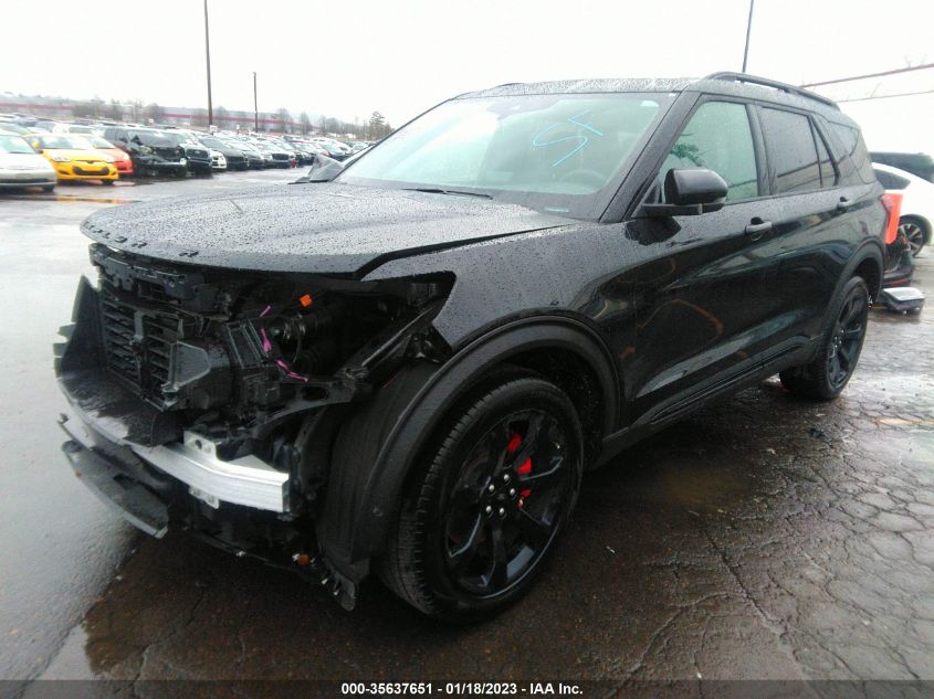 2021 FORD EXPLORER ST VIN: 1FM5K8GC2MGA06258