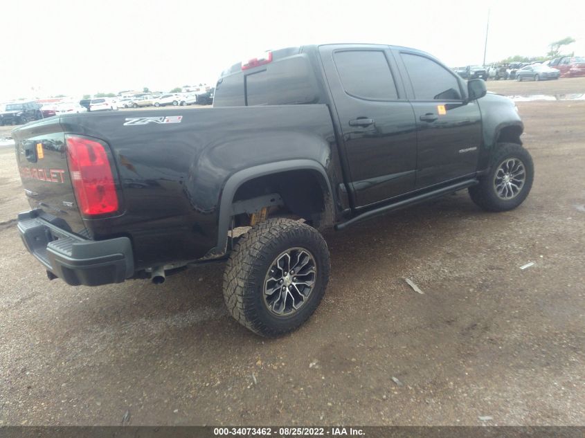 2021 CHEVROLET COLORADO 4WD ZR2 VIN: 1GCGTEEN4M1218109
