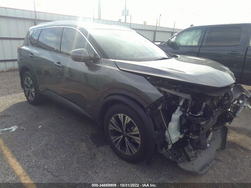 2021 NISSAN ROGUE SV VIN: 5N1AT3BA2MC738160