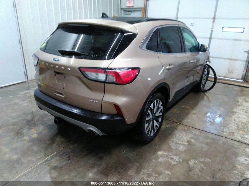 2020 FORD ESCAPE TITANIUM VIN: 1FMCU9J96LUC68451