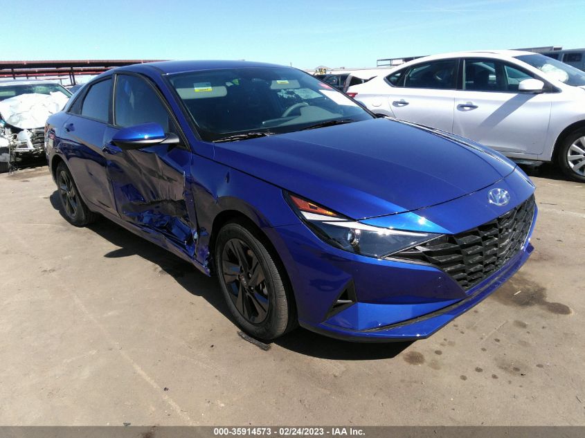 2023 HYUNDAI ELANTRA HYBRID BLUE VIN: KMHLM4AJ5PU039357