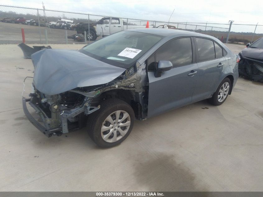 2022 TOYOTA COROLLA LE VIN: 5YFEPMAE4NP363269