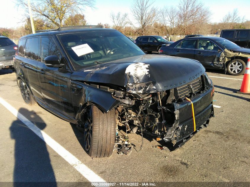 2021 LAND ROVER RANGE ROVER SPORT HSE SILVER EDITION VIN: SALWR2SU2MA790955