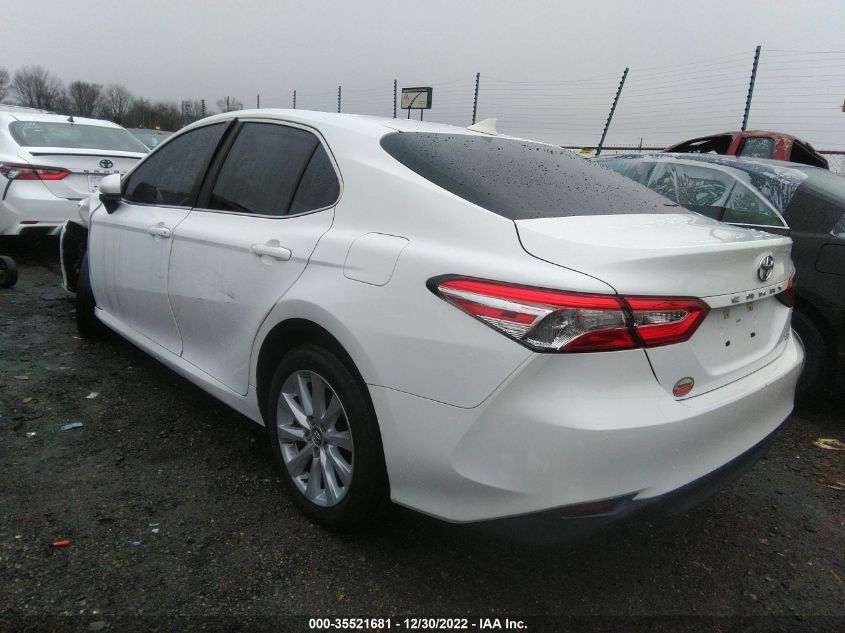 2020 TOYOTA CAMRY LE VIN: 4T1C11AK8LU878820