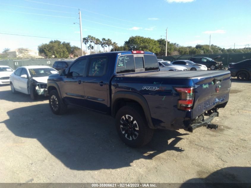 2022 NISSAN FRONTIER PRO-X VIN: 1N6ED1EJ6NN661850