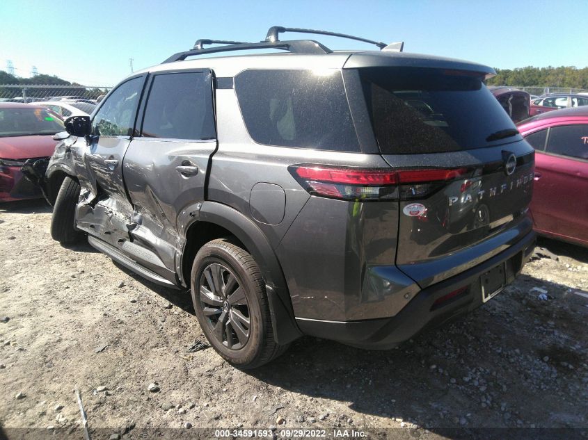 2022 NISSAN PATHFINDER SV VIN: 5N1DR3BC6NC246648