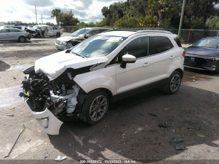 2021 FORD ECOSPORT TITANIUM VIN: MAJ3S2KE1MC455154