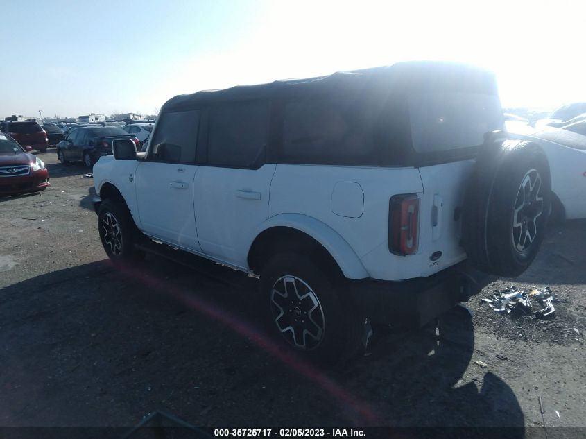 2022 FORD BRONCO BASE/BIG BEND VIN: 1FMDE5DH5NLB71098