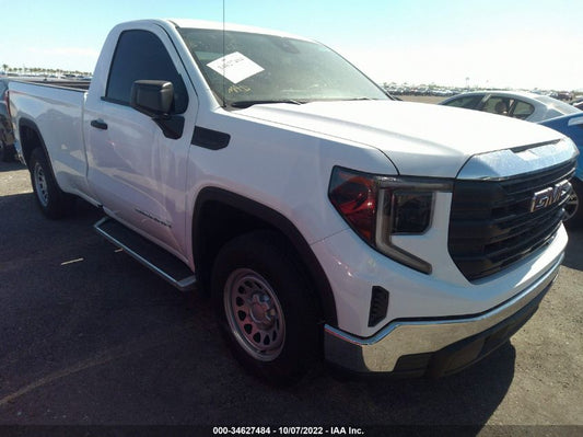 2022 GMC SIERRA 1500 PRO VIN: 3GTNHAED4NG533083
