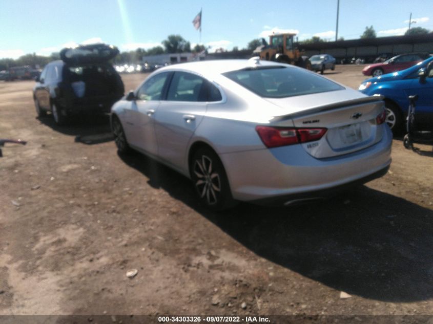 2020 CHEVROLET MALIBU RS VIN: 1G1ZG5ST9LF041079