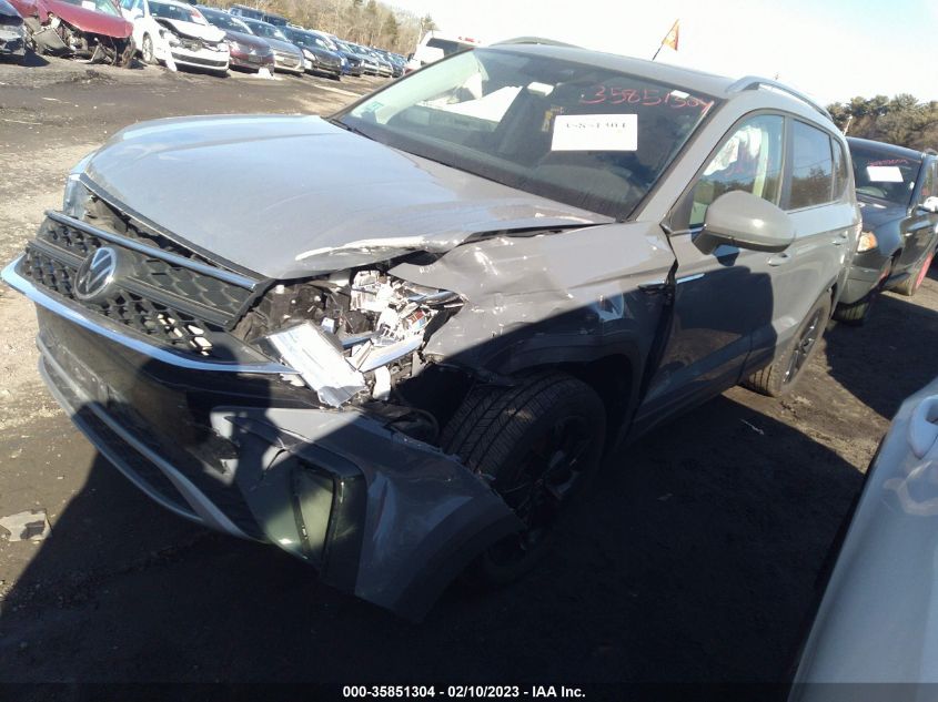 2022 VOLKSWAGEN TAOS SE VIN: 3VVPX7B23NM017544