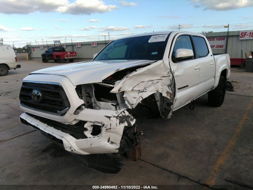 2022 TOYOTA TACOMA 2WD SR5/TRD SPORT VIN: 3TMAZ5CN7NM194948