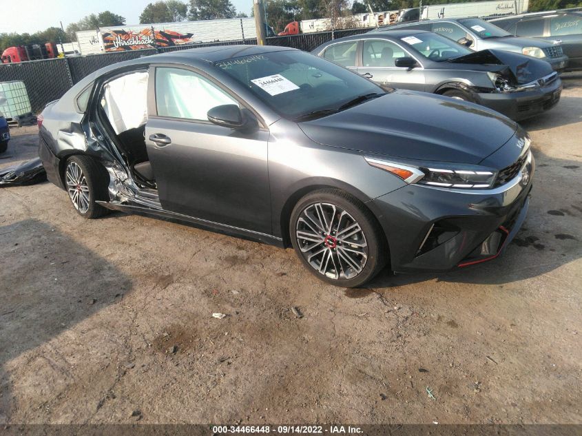 2022 KIA FORTE GT VIN: 3KPF44AC6NE449373