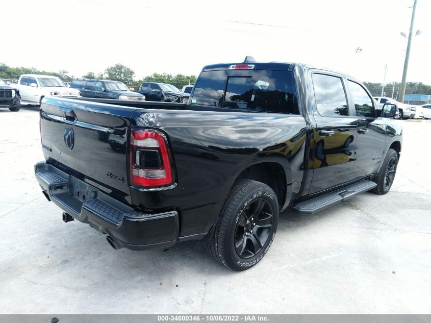 2021 RAM 1500 BIG HORN VIN: 1C6SRFFT1MN707191
