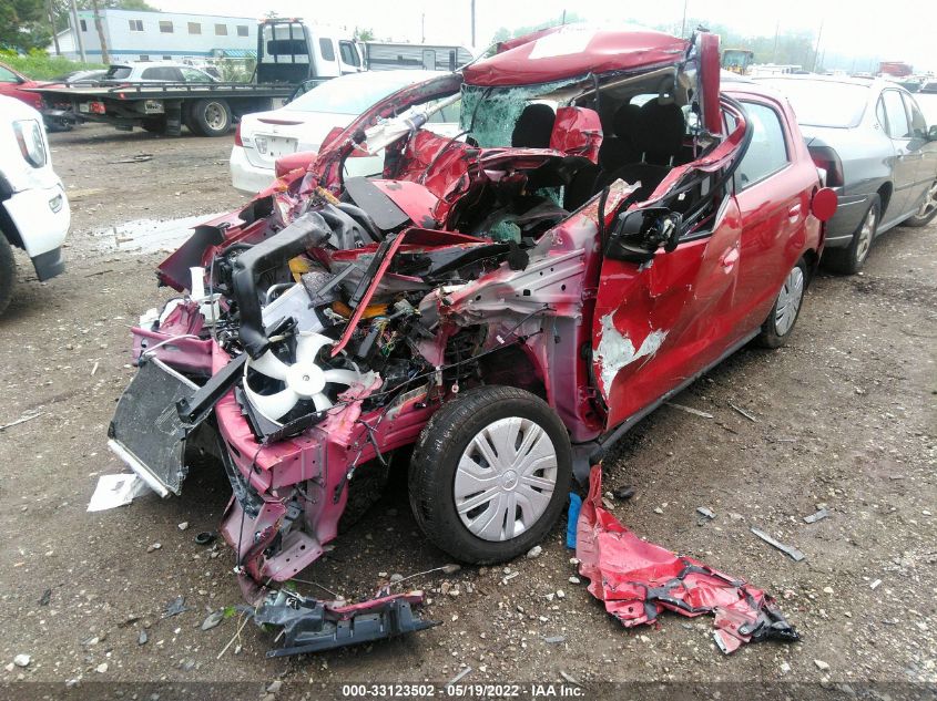 2021 MITSUBISHI MIRAGE ES/LE/CARBONITE EDITION VIN: ML32AUHJ8MH003331