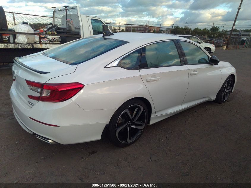 2021 HONDA ACCORD SEDAN SPORT SE VIN: 1HGCV1F46MA003825