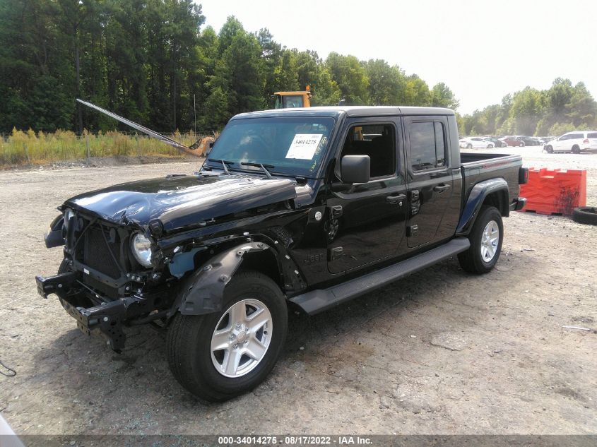 2021 JEEP GLADIATOR SPORT S VIN: 1C6HJTAGXML508193
