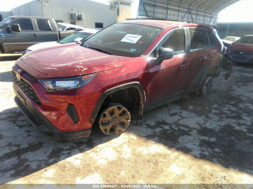 2022 TOYOTA RAV4 LE VIN: 2T3H1RFV8NW228600