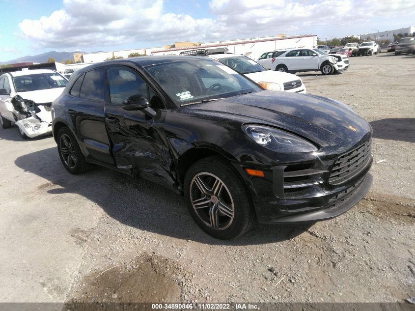 2021 PORSCHE MACAN S VIN: WP1AB2A50MLB33882