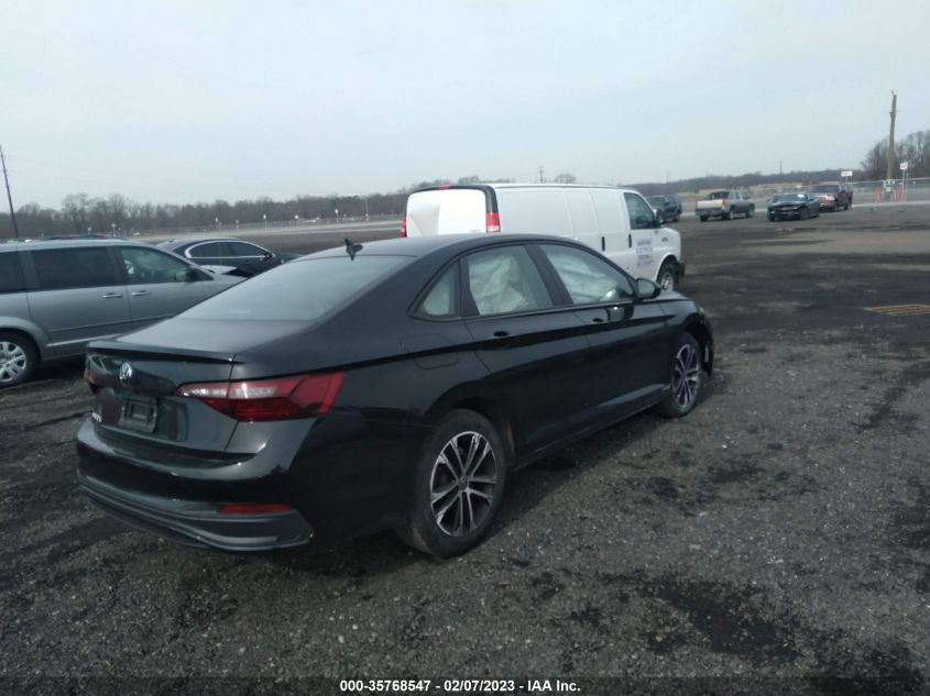 2022 VOLKSWAGEN JETTA SPORT VIN: 3VWBM7BU6NM013469