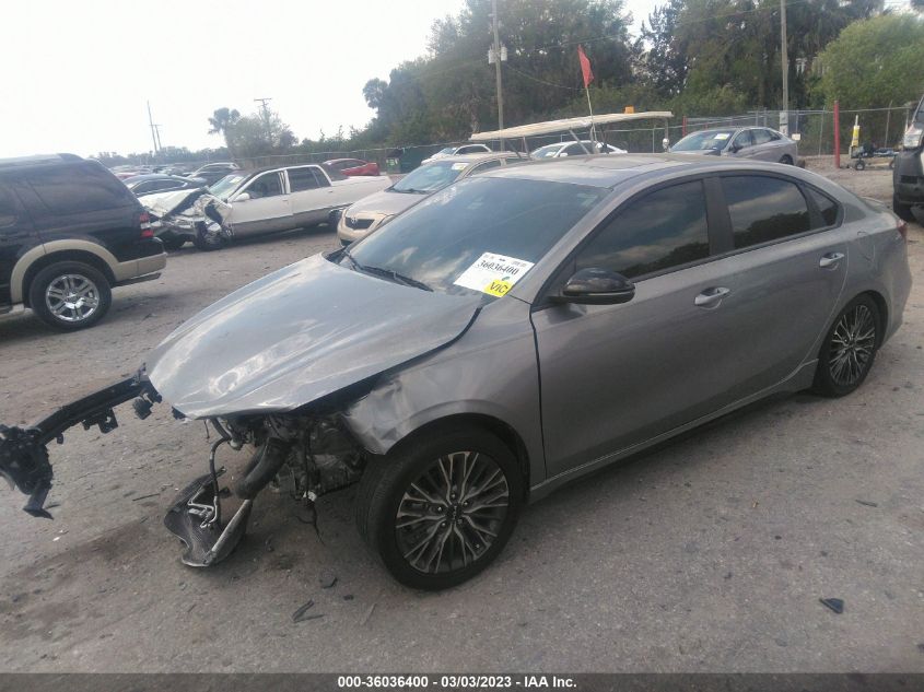 2022 KIA FORTE GT-LINE VIN: 3KPF54AD3NE487598
