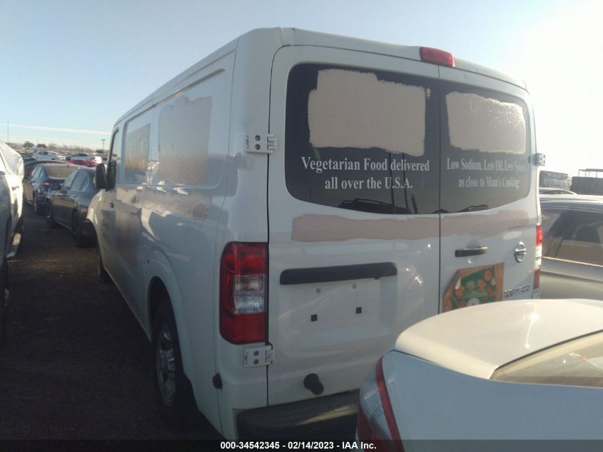 2020 NISSAN NV CARGO SV VIN: 1N6BF0KY1LN805388