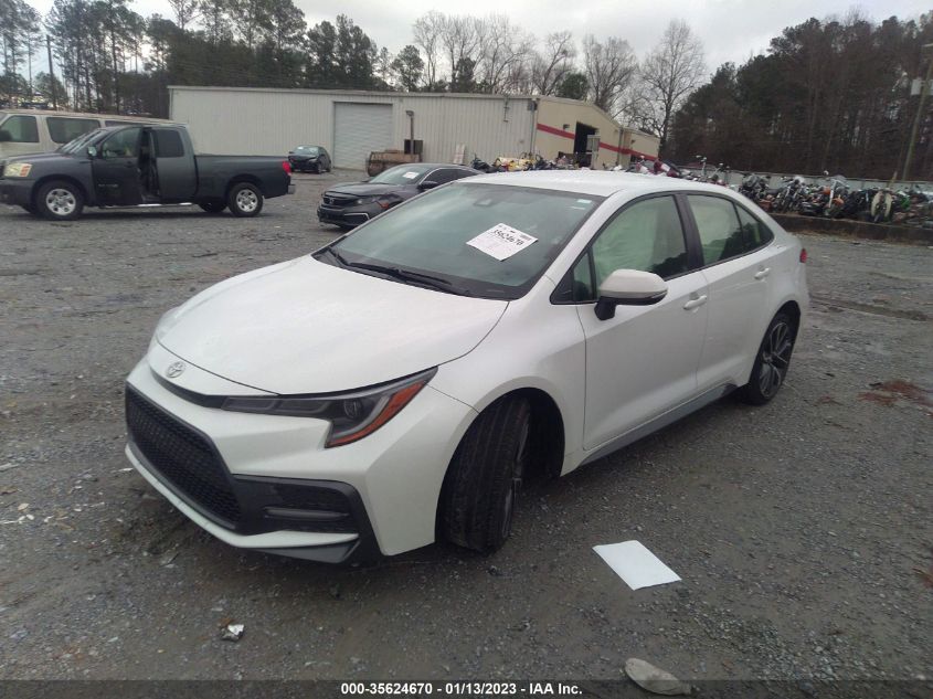 2022 TOYOTA COROLLA SE/SE NIGHTSHADE/APEX SE VIN: JTDS4MCE2N3503580