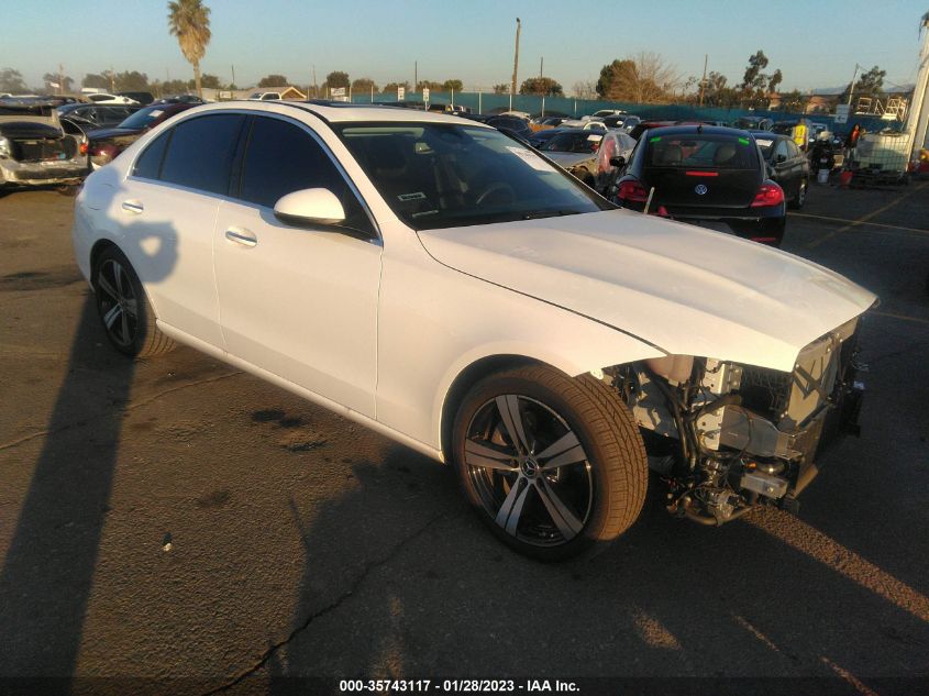 2022 MERCEDES-BENZ C-CLASS C 300 VIN: W1KAF4GB5NR051925