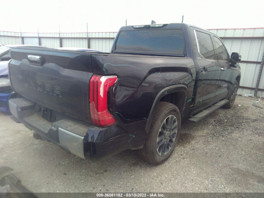 2022 TOYOTA TUNDRA 2WD LIMITED HYBRID VIN: 5TFJC5AB6NX001337