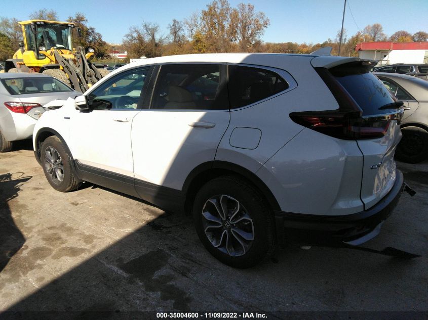 2022 HONDA CR-V HYBRID EX-L VIN: 5J6RT6H81NL023833