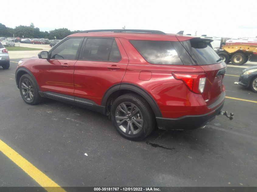 2021 FORD EXPLORER XLT VIN: 1FMSK7DH1MGA12520