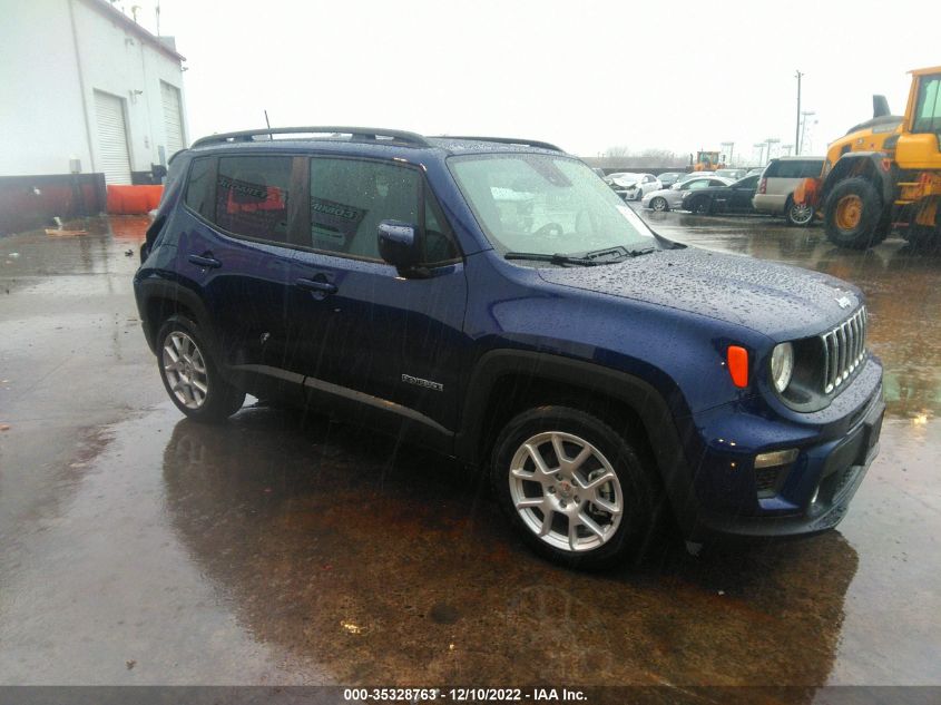 2021 JEEP RENEGADE LATITUDE VIN: ZACNJCBB1MPN23933