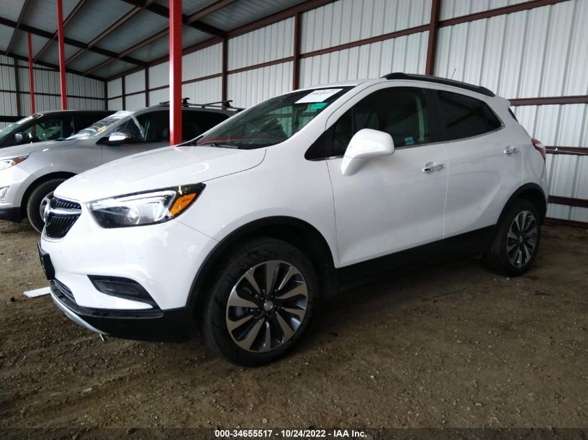 2022 BUICK ENCORE PREFERRED VIN: KL4CJESM1NB526859