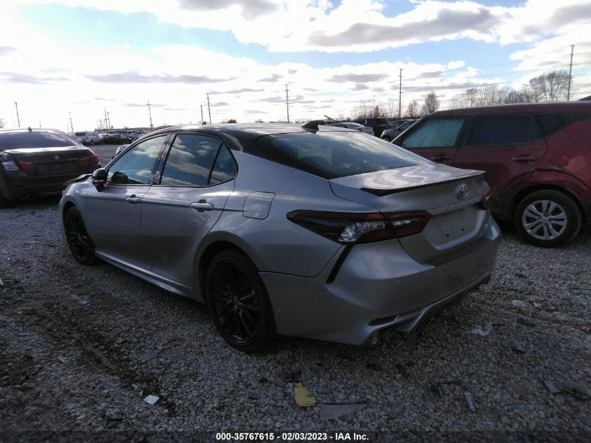 2022 TOYOTA CAMRY V6 VIN: 4T1KZ1AK7NU062463