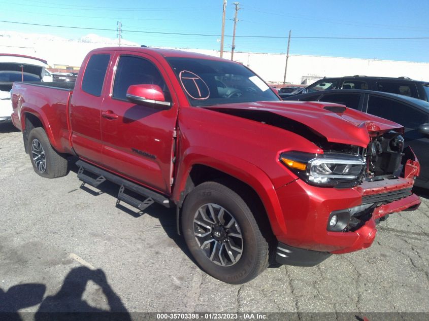 2022 TOYOTA TACOMA 2WD TRD SPORT VIN: 3TYRZ5CN0NT023286
