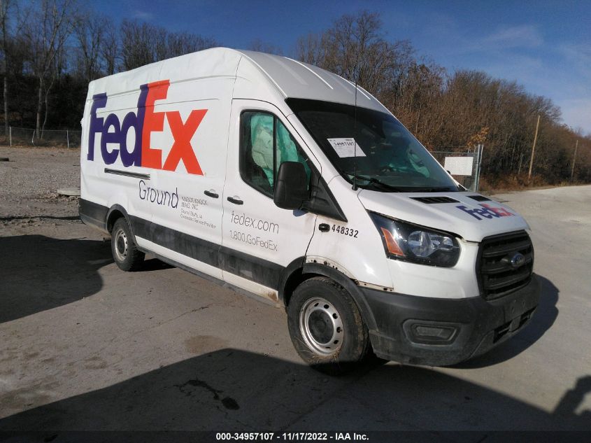 2020 FORD TRANSIT CARGO VAN VIN: 1FTBR3X82LKA43873