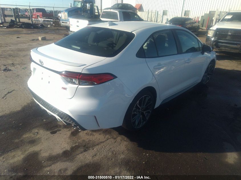 2022 TOYOTA COROLLA SE VIN: 5YFS4MCE7NP101447