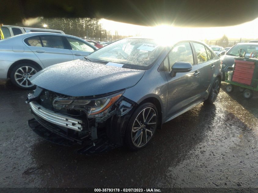 2022 TOYOTA COROLLA XSE/APEX XSE VIN: JTDT4MCE9NJ092274