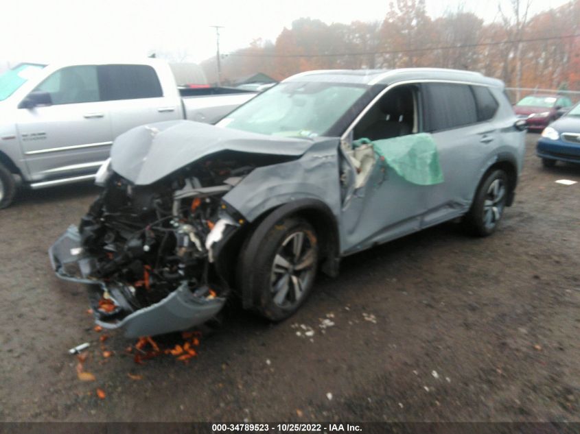 2022 NISSAN ROGUE SL VIN: 5N1BT3CB1NC696691