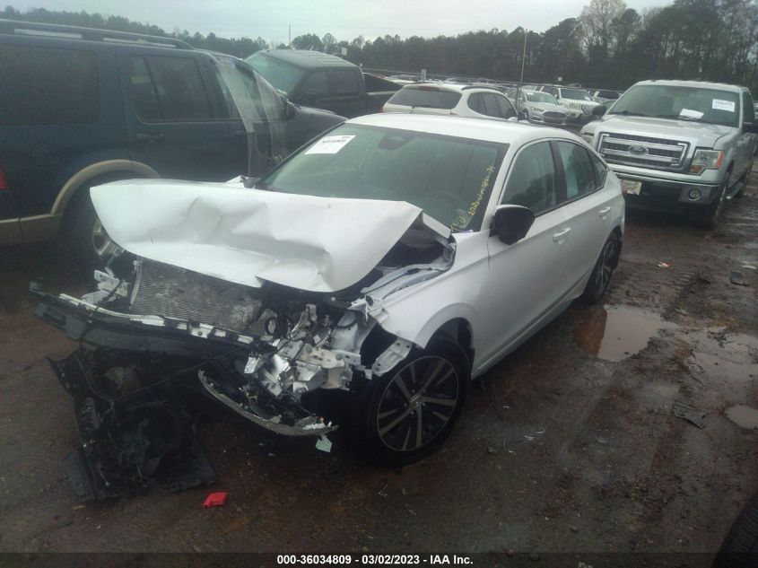2022 HONDA CIVIC HATCHBACK LX VIN: 19XFL2H58NE017351