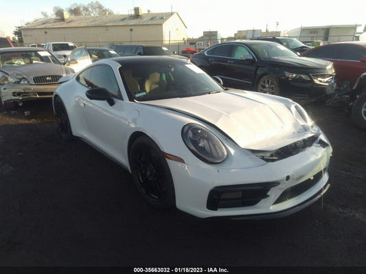 2022 PORSCHE 911 CARRERA VIN: WP0AB2A94NS221197