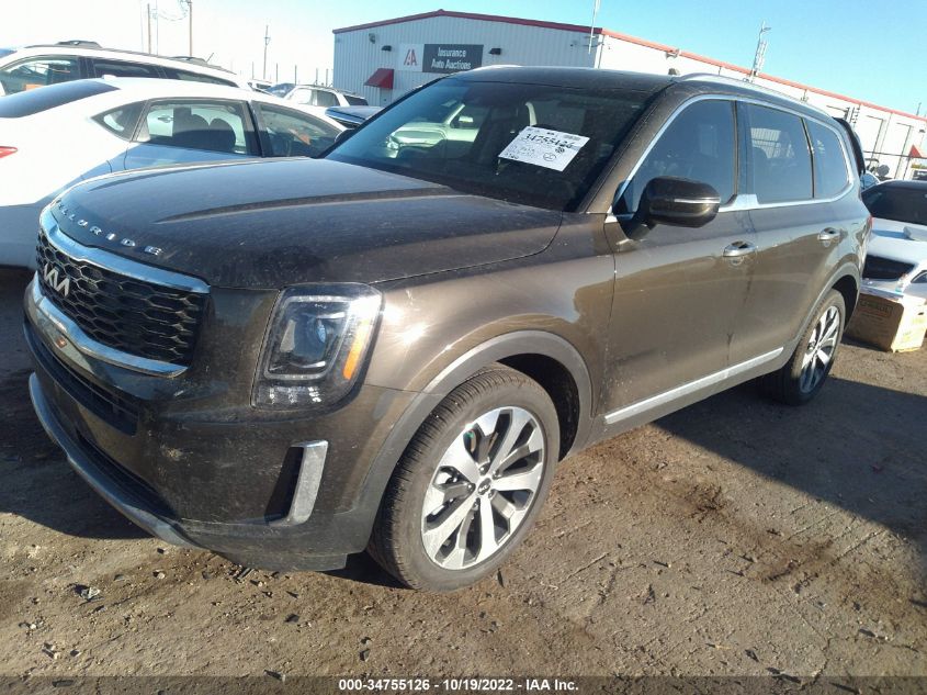 2022 KIA TELLURIDE S VIN: 5XYP6DHC0NG273248