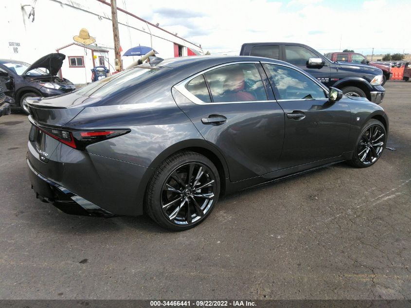 2022 LEXUS IS IS 350 F SPORT VIN: JTHGZ1E28N5024527