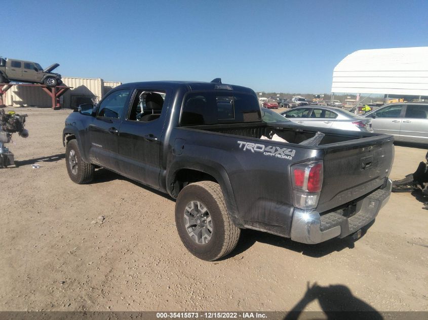 2022 TOYOTA TACOMA 4WD SR/SR5/TRD SPORT VIN: 3TMCZ5AN9NM459865