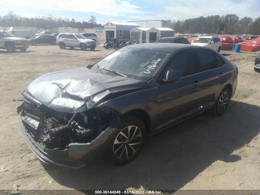 2022 VOLKSWAGEN JETTA S VIN: 3VWCM7BU8NM021626