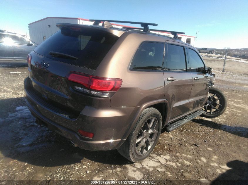 2021 JEEP GRAND CHEROKEE 80TH ANNIVERSARY VIN: 1C4RJFBG2MC685270