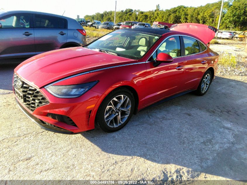 2021 HYUNDAI SONATA SEL VIN: 5NPEF4JA1MH118473